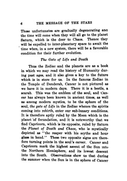 The message of the stars. an esoteric exposition of medical and natal astrology explaining the arts of prediction and diagnosis of disease | Max Heindel