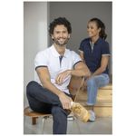 Morgan Двухцветное мужское поло с коротким рукавом