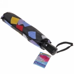 Зонт женский полуавтомат «Ultramarine - Геометрия», микс 6 цветов, 8 спиц, d-100см, длина в слож. виде 68см