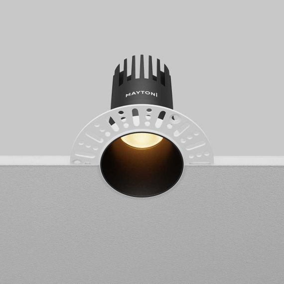 Встраиваемый светильник Maytoni Technical Dip DL120-10W-2.7K-TRS-B