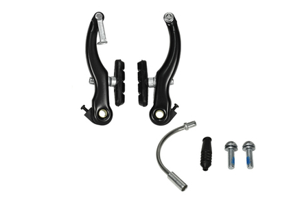 Тормоз передний V-brake VB-N968SK-F 110мм,сталь,черный