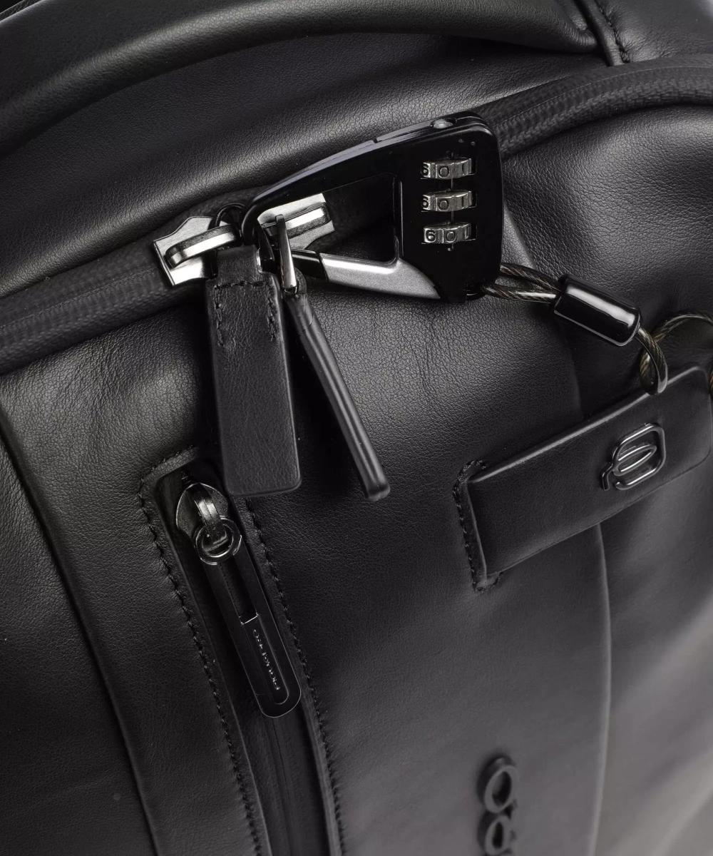 Рюкзак кожаный Piquadro Urban/Nero