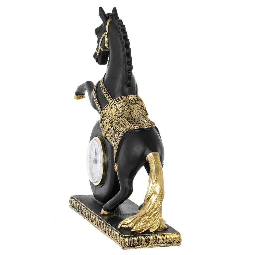 GAEM Фигурка декоративная "Лошадь" с часами (ААх1 н/п), L32 W9,5 H35 см