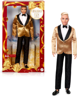 Кукла Barbie 2025 Holiday Кен Блондин