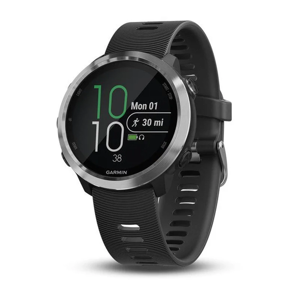 Часы для бега Garmin Forerunner 645 Music, с черным ремешком, 010-01863-30