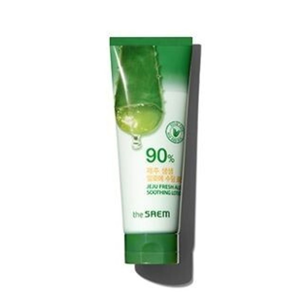 The Saem Aloe Эссенция для лица увлажняющая с алоэ Jeju Fresh Aloe Essence_I