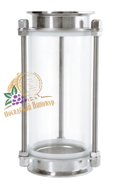 Стеклянная царга 3" 20см