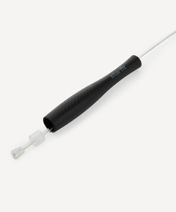 Скакалка RP-501 ПВХ, с пластиковыми ручками, 3 м, черный