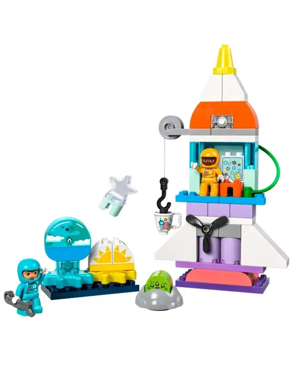 Лего 10422 Приключение на космическом корабле Lego Duplo
