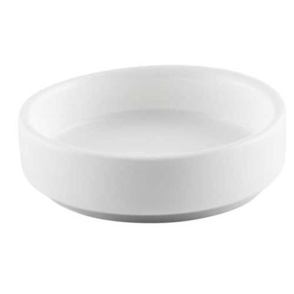 Соусник 40 мл d 7,1 см h2 см круглый белый фарфор P.L. Proff Cuisine [6]