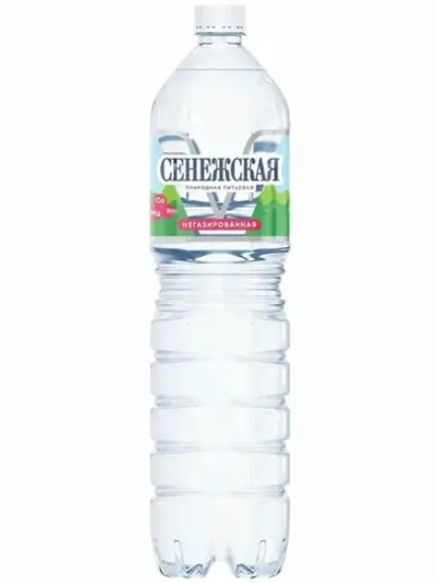 Вода негазированная Сенежская питьевая, 1,5 л