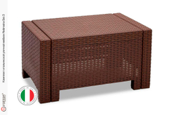 Комплект мебели NEBRASKA 3 Set (диван, 2 кресла и стол), венге