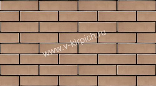 Кирпич лицевой Воротынский одинарный крафт, гладкий