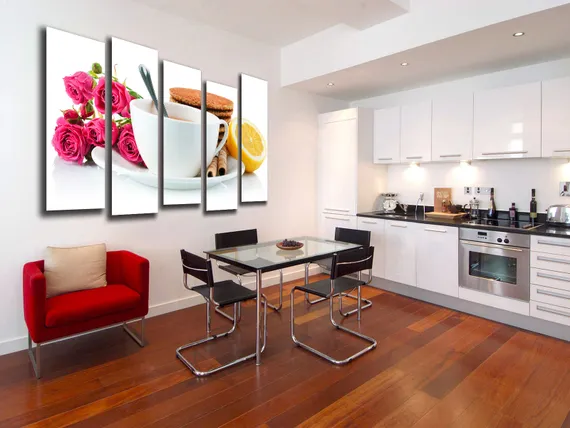 Модульная картина "Вкусный чай"