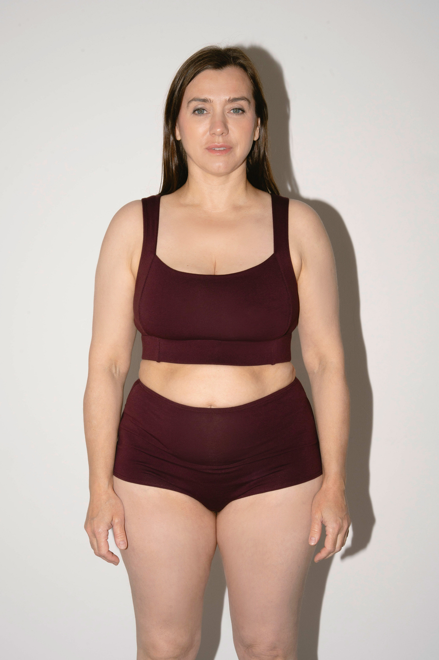 Бралетт №23 с квадратным вырезом и закрытой спиной | + цвета