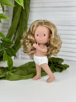 Кукла для девочки виниловая 23см Маленькая Пиппа без одежды (3299W12)