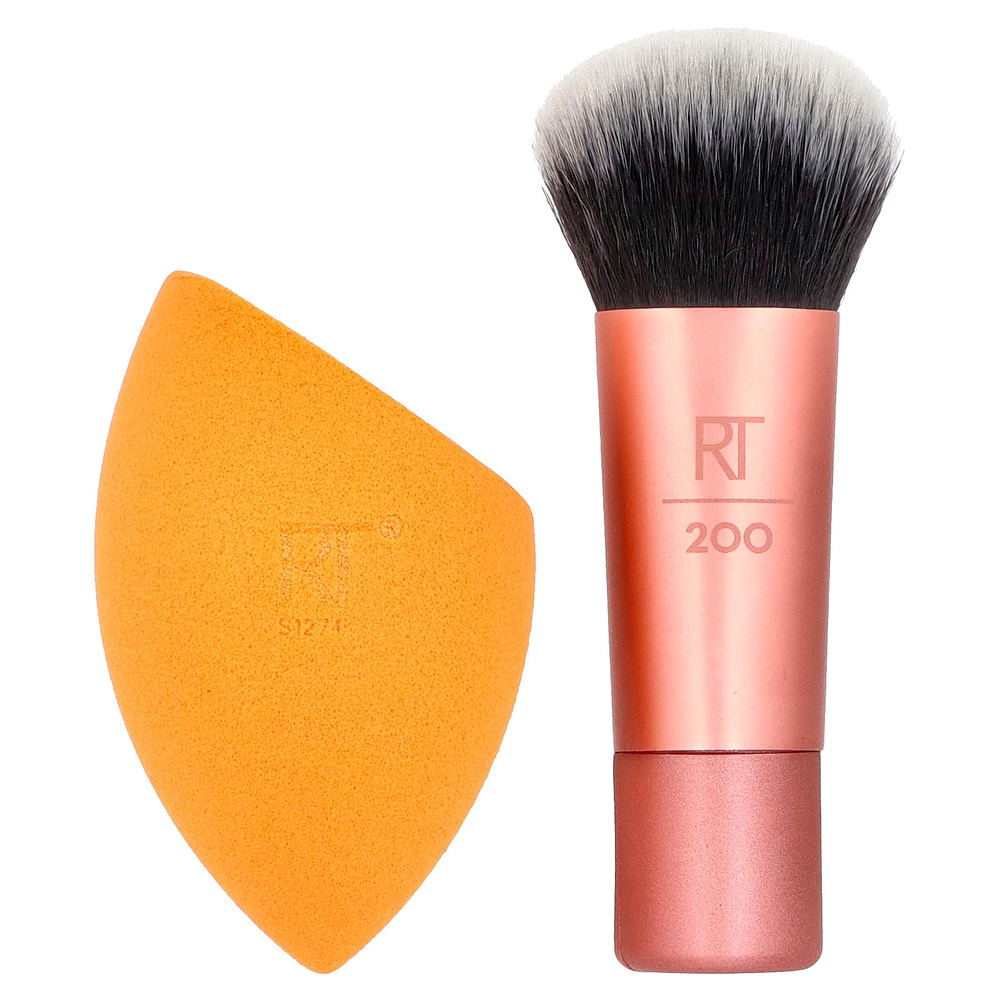 Real Techniques, Multi Travel Duo, дуэт для лица, набор из 2 средств