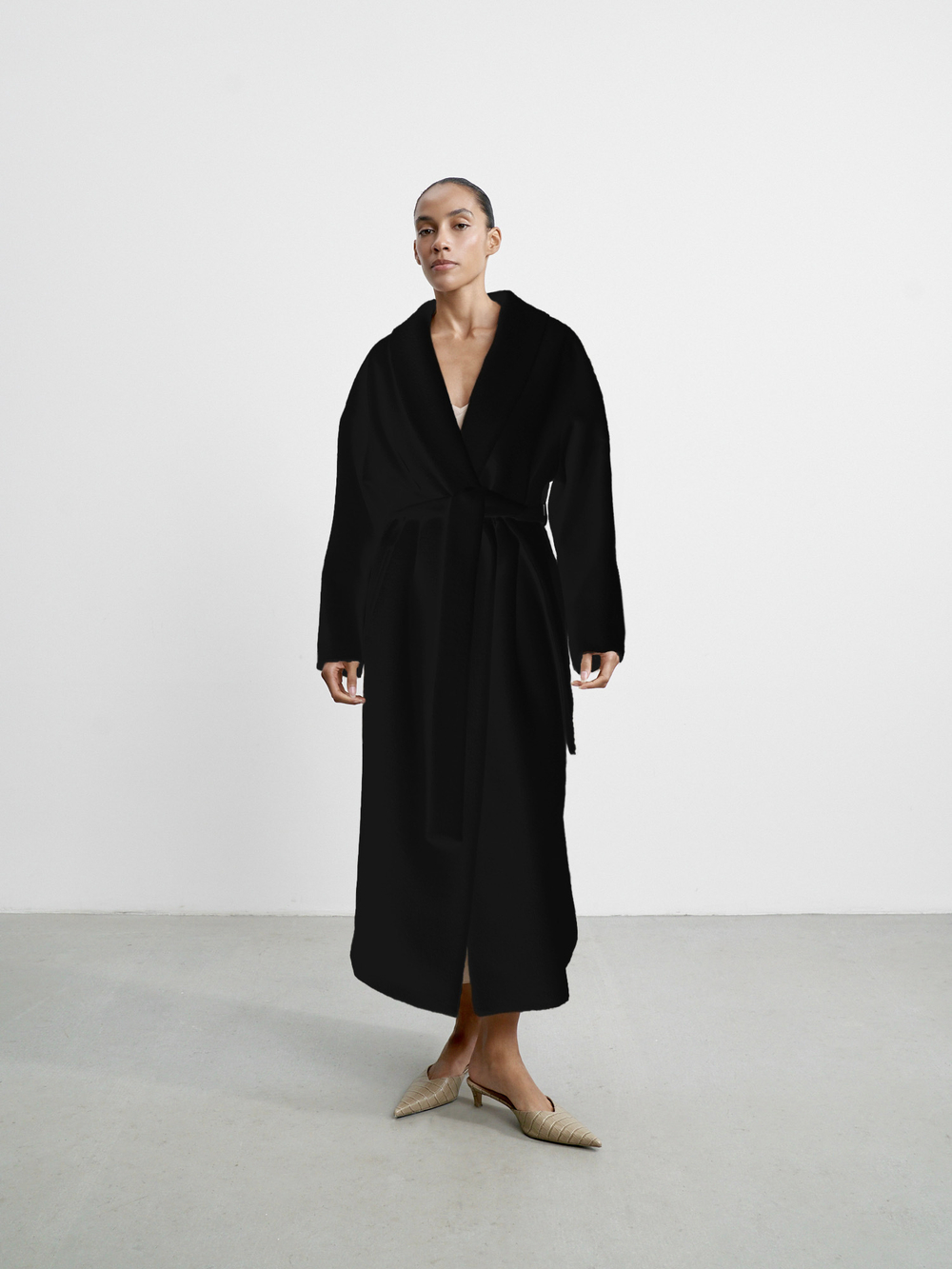 Пальто TOSCANA, чёрный