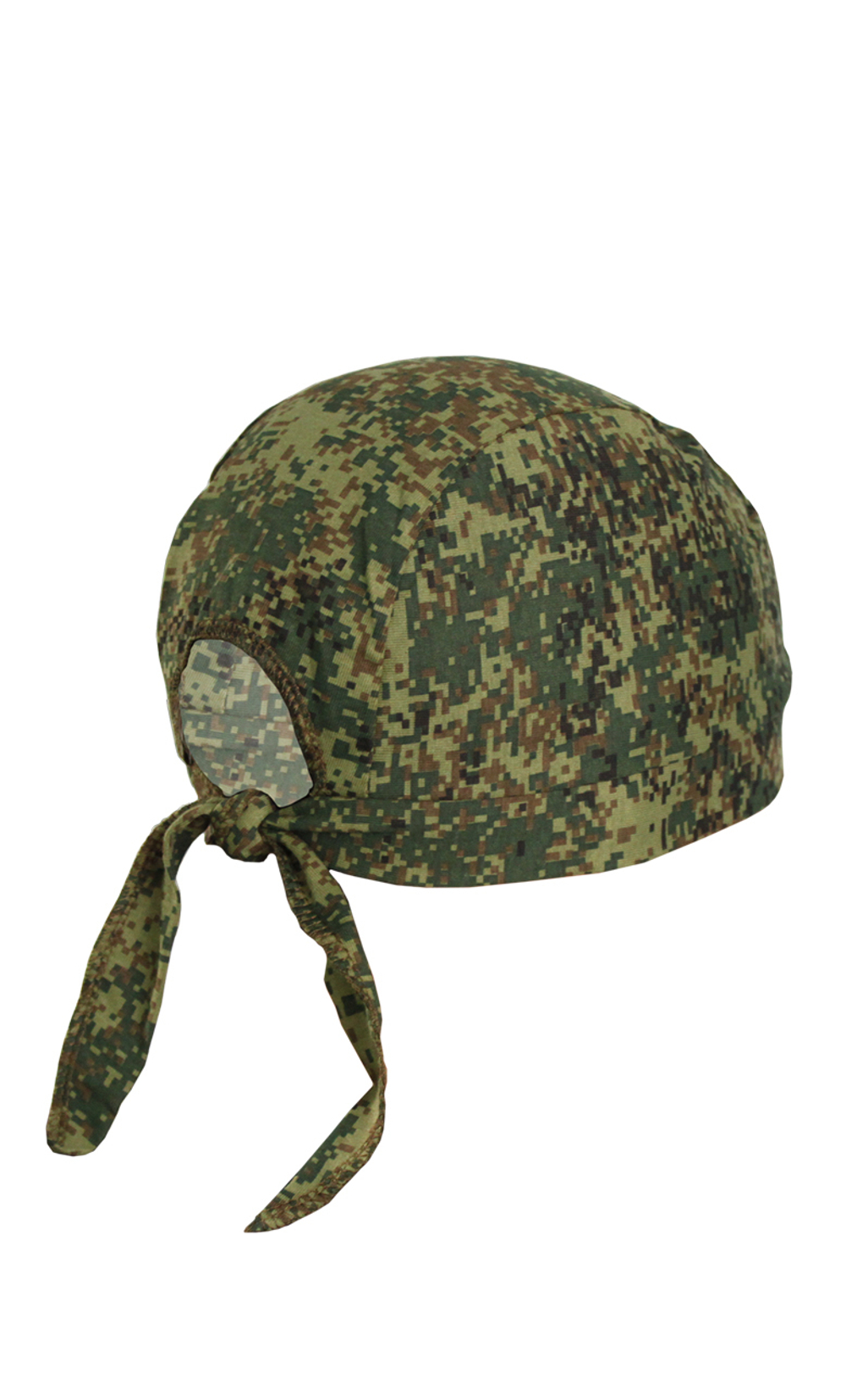 Бандана Цифра зеленая трикотаж 100% хлопок