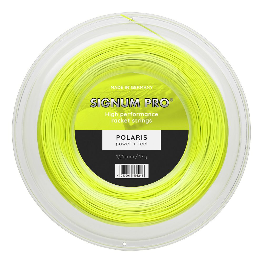 Струны теннисные Signum Pro Polaris String Reel 200m - Yellow