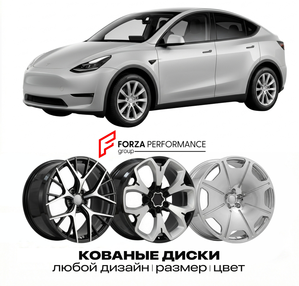 КОВАНЫЕ ДИСКИ для Tesla Model Y I 2020-2024 Тесла