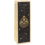 Пакет под бутылку «Новогоднее чудо» 12*35*9 см