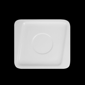 Блюдце квадратное для бульонницы «Sam&Squito» 175 мм