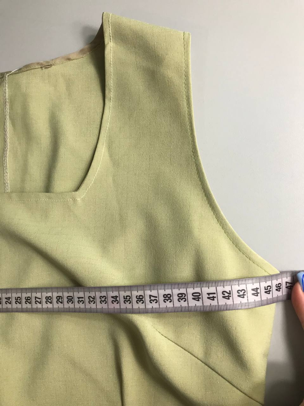 Топ базовый под пиджак, визуально 46 размер