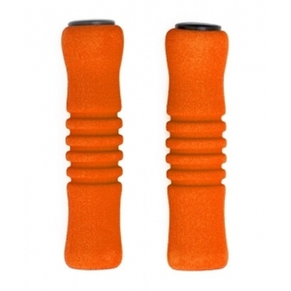 Грипсы пенополиуретановые, длина 125мм, цвет оранжевый H-G 22 orange
