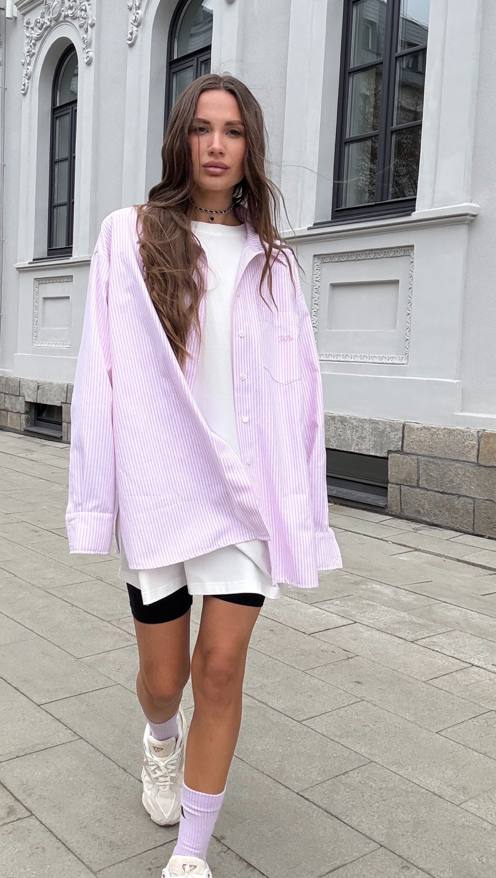 Футболка бойфренда, цвет молочный