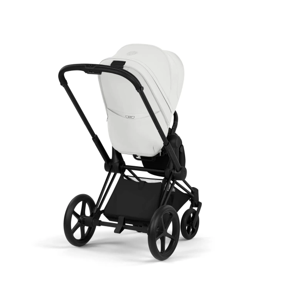 Детская коляска Cybex Priam V Style 2 в 1 Off White на шасси Matt Black