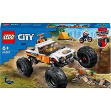 Конструктор LEGO City 60387 Приключения внедорожника 4x4