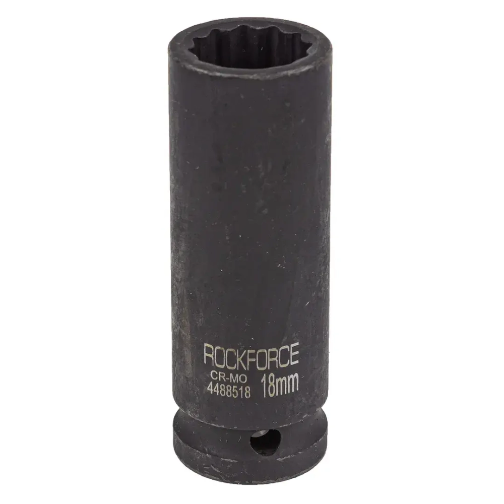 Головка ударная глубокая 18мм (12гр.), 1/2'' RockForce RF-4488518
