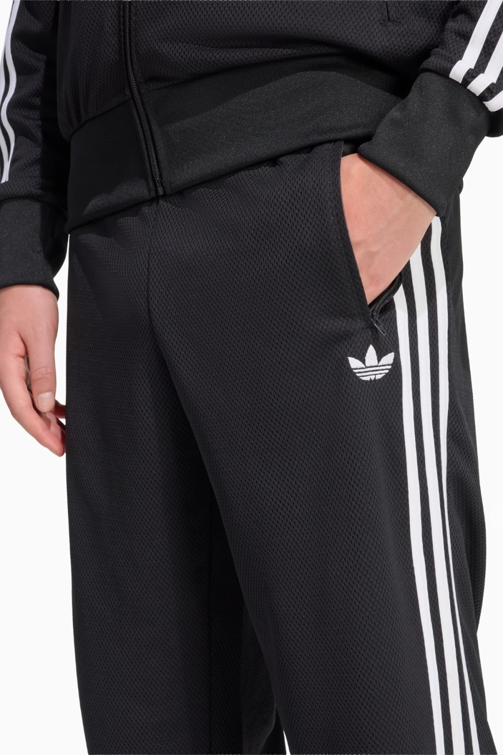 Штаны adidas Firebird Adicolor Mesh Track - черный