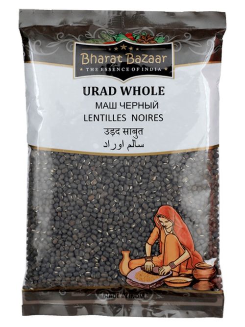 Маш черный Urad Sabut Bharat Bazaar 500 г