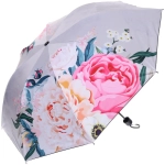 Зонт механический ветроустойчивый, матовая ручка «BESTzontik» микс 4 цвета, длина 25см, d-110см