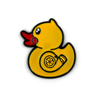 Наклейка Уточка Желтая (Duck размер 4,5х5см)