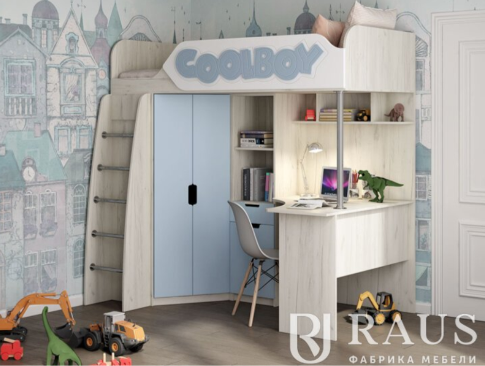 Детская мебель 3Д Эксклюзив Композиция 4