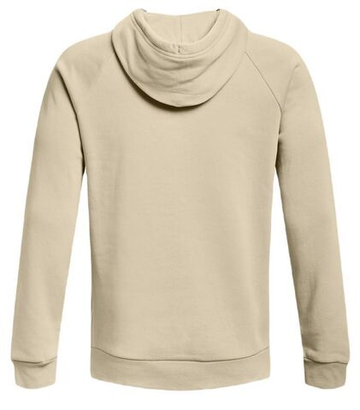 Мужская теннисная кофта Under Armour Men's UA Rival Fleece Hoodie - Бежевый