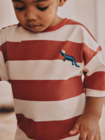 Пижама для мальчика Next E67-674, 3 шт., Красный, Бежевый, Голубой