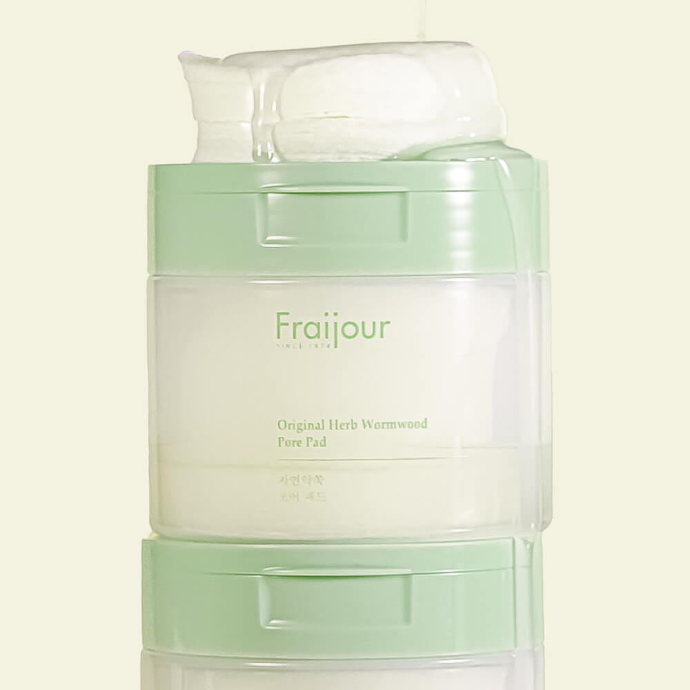 Тонизирующие пэды с полынью для сужения пор Fraijour Original Herb Wormwood Pore Pad