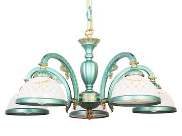 Подвесная люстра Reccagni Angelo L.7202/5 GREEN