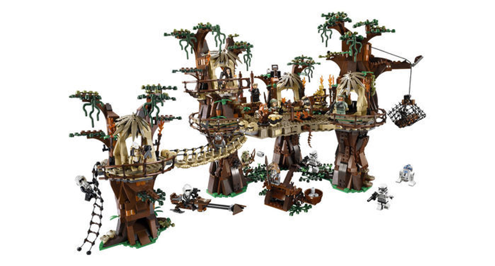 LEGO Star Wars: Деревня Эвоков 10236 — Ewok Village — Лего Звездные войны Стар Ворз