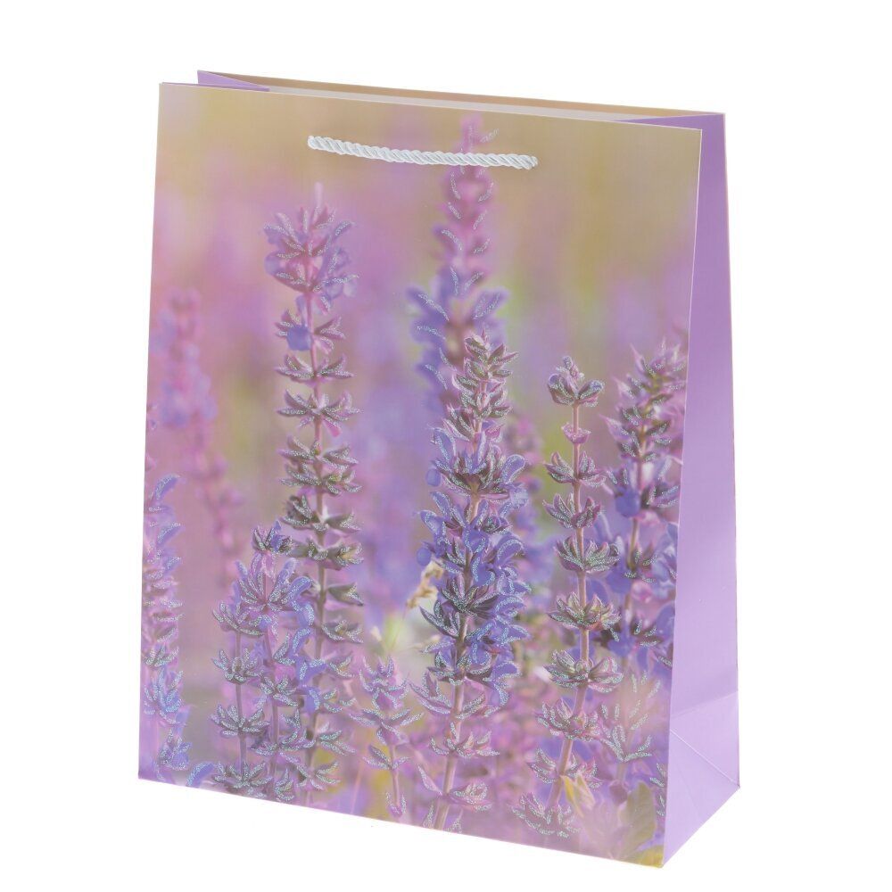 GAEM Пакет подарочный M (бумага 210г/м2, блок микс 12шт), L26 W10 H32 см, 4в.