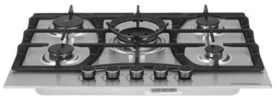 Встраиваемая газовая варочная панель Kuppersberg FS 73 X