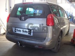 Фаркоп оцинкованный Galia C051A для Citroen C4 Picasso 2006-2013, Citroen C4 Grand Picasso 2006-2013, Peugeot 5008 2009-2017(паспорт и сертификат в комплекте)(без электрики)