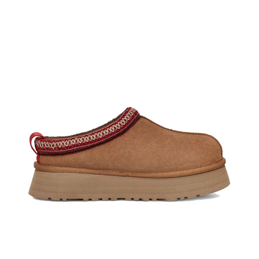 UGG leather, comfortable, soft, fashionable, wear-resistant, warm, low-cut, sports and leisure shoes for women, maroon