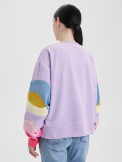 Свитшот "Бабочка"  лаванда