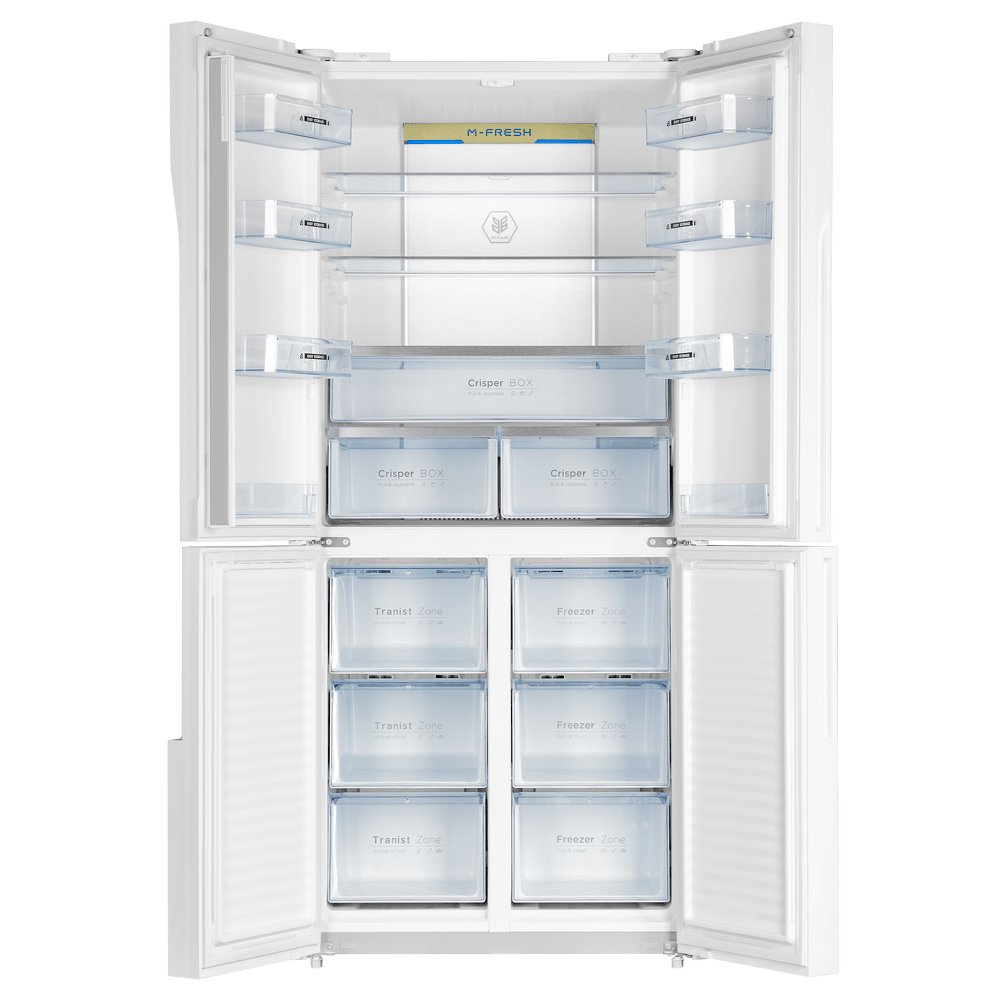 Холодильник с инвертором MAUNFELD MFF181NFW