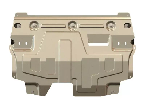 Защита картера и КПП Sheriff для Skoda Fabia I (Mk1) 2000-2007 арт.21.2419
